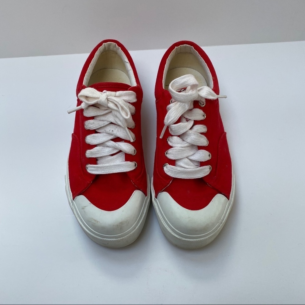 Actra Red Sneakers 7